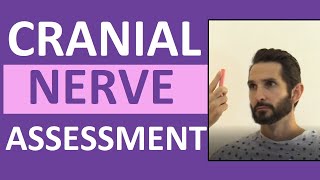 Cranial Nerve Examination Nursing  Cranial Nerve Assessment IXII 112 [upl. by Nivloc]