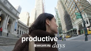 productive days in nyc [upl. by Ia]