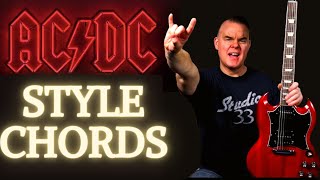 The 6 Chords of ACDC  How to Play Guitar Like ACDC [upl. by Hasty]