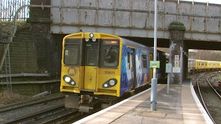 Half an Hour at 216  Birkenhead North Station 1022017  Class 507 508 terminus [upl. by Laenahtan480]