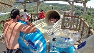 Curved Water Slide at Valley of Waves Sun City [upl. by Zhang]