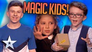 MAGIC KIDS  Britains Got Talent [upl. by Aneerbas]