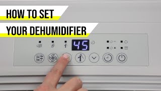 How to Set Your Dehumidifier  Sylvane [upl. by Neumeyer]