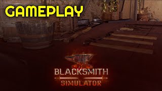 Blacksmith Simulator Gameplay PC [upl. by Arahat]