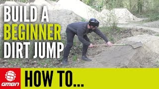 How To Build A Beginner Mountain Bike Dirt Jump [upl. by Allerus95]