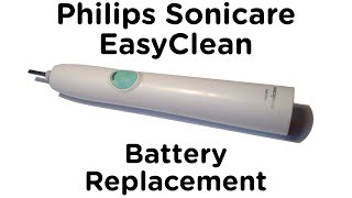 Battery Replacement Guide for Philips Sonicare EasyClean HX6530 Toothbrush [upl. by Annaohj]