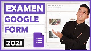 COMO CREAR UN EXAMEN CON FORMULARIOS DE GOOGLE 2021 [upl. by Aker410]