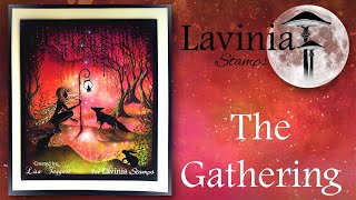 The Gathering by Lisa Taggart  A Lavinia Stamps Tutorial [upl. by Swen996]