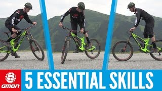 Five Essential Skills To Master On Your Mountain Bike [upl. by Adiene]