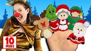 Christmas Finger Family Jingle Bells amp more Christmas Songs for Kids Popular Christmas Songs [upl. by Howell]