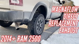 MAGNAFLOW DIRECTFIT EXHAUST FOR 2014 RAM 2500 [upl. by Hafital]